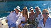Hilfiger couple, Kris Jenner on Hydra