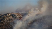 Πυρκαγιά στην περιοχή Καλυβίων Θορικού Αττικής