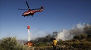 Υπό μερικό έλεγχο η πυρκαγιά στον Αγ. Παντελεήμονα Αναβύσσου