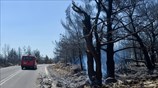 Μαίνεται η πυρκαγιά στα Κύθηρα
