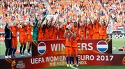 EURO 2017 Γυναικών: Πρωταθλήτρια η Ολλανδία