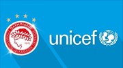 Συνεχίζουν μαζί Ολυμπιακός και UNICEF