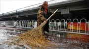 Τρεις νεκροί από σφοδρές βροχοπτώσεις στη νοτιοανατολική Κίνα