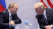 «Ευχαριστώ» Τραμπ σε Πούτιν για τη μείωση του διπλωματικού προσωπικού των ΗΠΑ στη Ρωσία
