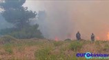 Στον Βαρνάβα το μέτωπο της φωτιάς του Καλάμου