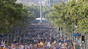 Χιλιάδες κόσμου στη διαδήλωση κατά της τρομοκρατίας στη Βαρκελώνη