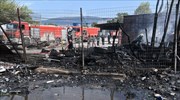 Πυρκαγιά σε μεταφορική εταιρεία στην περιοχή του Ρέντη
