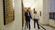 Με τον Αντ. Σαμαρά συναντήθηκε ο Κυρ. Μητσοτάκης