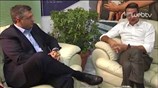 Δήλωση Κυριάκου Μητσοτάκη στο περίπτερο της Περιφέρειας Κεντρικής Μακεδονίας
