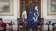 Τζεντιλόνι: Ενισχύσαμε την ήδη στενή σχέση Ιταλίας - Ελλάδας