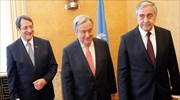 Συνάντηση Αναστασιάδη - Γκουτέρες στη Νέα Υόρκη