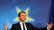 Το όραμά του για τη μεταρρύθμιση της Ευρώπης παρουσίασε ο Γάλλος πρόεδρος