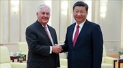 Συνάντηση του Κινέζου προέδρου με τον Αμερικανό ΥΠΕΞ