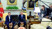 Govt downplays 2.4 bln USD military deal that emerged during Trump-Tsipras talks on Tues.