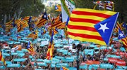 Καταλονία: Μαζική διαδήλωση υπέρ της ανεξαρτησίας