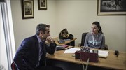 Στο Α.Τ. Πεύκης ο Κυρ. Μητσοτάκης