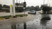 Σοβαρά προβλήματα στα Χανιά από την ισχυρή βροχή