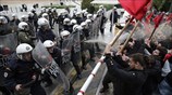 Ένταση στο τέλος της πορείας των φοιτητικών συλλόγων στην Αθήνα