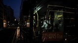 Νυχτερινό στιγμιότυπο από το κέντρο της Αθήνας