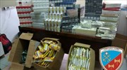 Δύο συλλήψεις για λαθραία τσιγάρα στη Θεσσαλονίκη