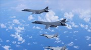 Αμερικανικά στρατηγικά βομβαρδιστικά συμμετείχαν σε άσκηση στην κορεατική χερσόνησο