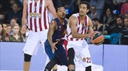 Euroleague: Πλήρωσε τα λάθη του ο Ολυμπιακός με βαριά ήττα από τη Μπαρτσελόνα (51-73)