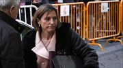 Κατέβαλε εγγύηση και απελευθερώνεται η πρόεδρος του διαλυθέντος καταλανικού κοινοβουλίου