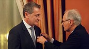 «Λεγεώνα της Τιμής» από τη Γαλλική Δημοκρατία στον Π. Παπανικόλα