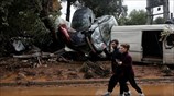 Πλημμύρες και καταστροφές σε Μάνδρα, Μέγαρα και Ν. Πέραμο (UPD)