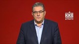 Δήλωση του Δ. Κουτσούμπα για τις πλημμύρες στη δυτική Αττική
