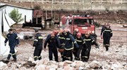 Φονικές πλημμύρες: Συνεχίζονται οι έρευνες για τους αγνοούμενους