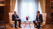 Συνάντηση του Πρωθυπουργού με τον πρόεδρο της Δημοκρατίας της Πολωνίας