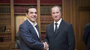 Τη συνεργασία Ελλάδας-Κύπρου συζήτησαν πρωθυπουργός και Στ. Μαλάς του ΑΚΕΛ