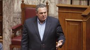 Π. Καμμένος: Όταν ο Μ. Βορίδης κυνηγούσε πολίτες με τσεκούρια πήγαινα σχολείο
