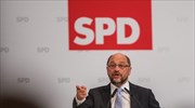 Αντίθετη η βάση του SPD σε νέα κυβέρνηση με Μέρκελ
