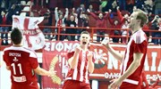 Βόλεϊ: Σούπερ Ολυμπιακός, 3-0 την Τουρ