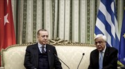 ΠτΔ προς Ερντογάν: Αδιαπραγμάτευτη η συνθήκη της Λωζάνης