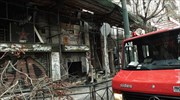 Φωτιά σε σε ακατοίκητο κτήριο στην Πατησίων