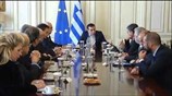 Συνάντηση Τσίπρα με το Προεδρείο της Ένωσης Ελληνικών Τραπεζών