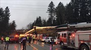 Πολιτεία της Ουάσιγκτον: Τουλάχιστον τρεις νεκροί από τον εκτροχιασμό του τρένου
