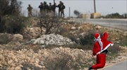 Μαινόμενος Άγιος Βασίλης στη Δυτική Όχθη