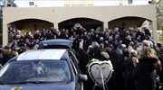 Σε βαρύ κλίμα το τελευταίο αντίο στον Βασίλη Μπεσκένη