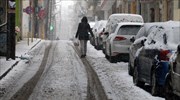 Έντονη χιονόπτωση στη Φθιώτιδα - Προσπάθειες να μείνει ανοιχτή η εθνική οδός