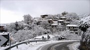 Στα λευκά το Πήλιο