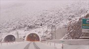 First heavy snowfall of the season hits central, southern Greece ahead of Christmas
