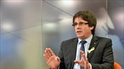 Κ. Πουτζντεμόν: Ζητεί να επιστρέψει για να ορκιστεί πρόεδρος στην Καταλονία