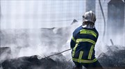 Πυρκαγιά σε εργοστάσιο πλαστικών στη Θεσσαλονίκη