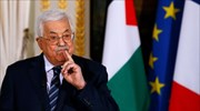 Ο Αμπάς καταγγέλλει το ψήφισμα του Λικούντ για την προσάρτηση της Δυτικής Όχθης