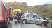 Πολύνεκρο τροχαίο στην εθνική οδό Ρεθύμνου - Ηρακλείου