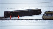 Ελβετία: Οι ισχυρότατοι άνεμοι εκτροχίασαν τρένο